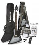 Epiphone PRO-1 Explorer Performance Pack Rocksmith Silver Burst SB