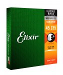 Elixir 14207 5 string LT/Med(45-105,135) NV Long Scale struny basowe