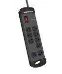 Monster 001 - Pro MI Power Strip Surge 8 Outlet, 2 USB - 15 ft cord