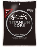 Martin Guitar Martin TCN160 TitaniumCore Light Nickel struny do gitary akustycznej