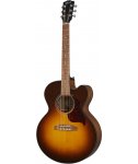 Gibson J-185 EC Modern Walnut Walnut Burst