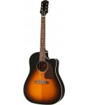 Epiphone J-45 EC AVS Solid Wood Fishman Presys II gitara elektroakustyczna Aged Vintage Sunburst Gloss