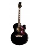 Epiphone J-200EC Studio Solid Top Fishman Sonitone BK Black gitara elektro-akustyczna