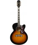 Epiphone J-200EC Studio Solid Top Fishman Sonitone VS Vintage Sunburst gitara elektro-akustyczna