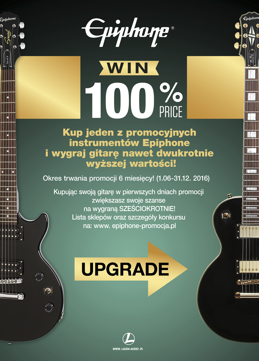 Promocja Epiphone